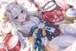 aruka,碧蓝航线,和服,黑丝