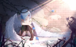 qian_ze_chiz,天使,掀裙,黑丝,翅膀