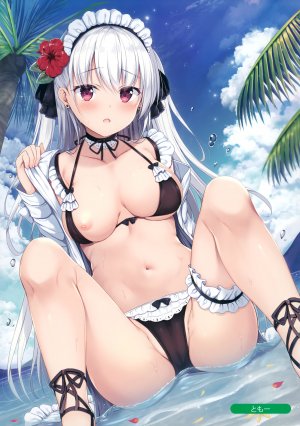 tomoo,Melonbooks,cameltoe,女仆,nipples,泳装