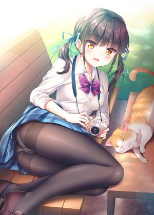 幽霊屋敷,猫,胖次,黑丝,制服
