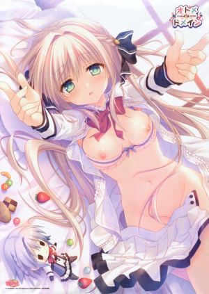 bra,露胸,nipples,nopan,パレット,西園寺風莉,制服,馆川まこ