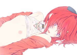 nirap,ange_katrina,Nijisanji,脸红,露胸,nipples,短发,white,close