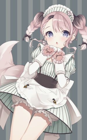 フィーネ,mahou_shoujo_ikusei_keikaku,灯笼裤,女仆