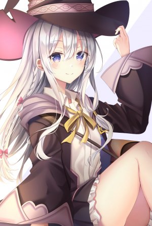 魔女の旅々,tsukasa_tsubasa,holding,银发,single,魔女