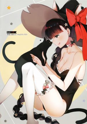 ayamy,片桐,兽耳,cleavage,猫,黑丝